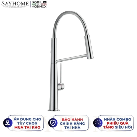 Vòi rửa chén NOBILI LEVANTE NB303 cần mềm - Hàng chính hãng