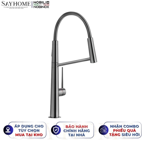 Vòi rửa chén NOBILI LEVANTE NB306B cần mềm - Hàng chính hãng