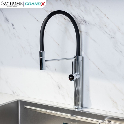 Vòi rửa chén GRANDX GXF01 DUAL SPRAY - Hàng chính hãng