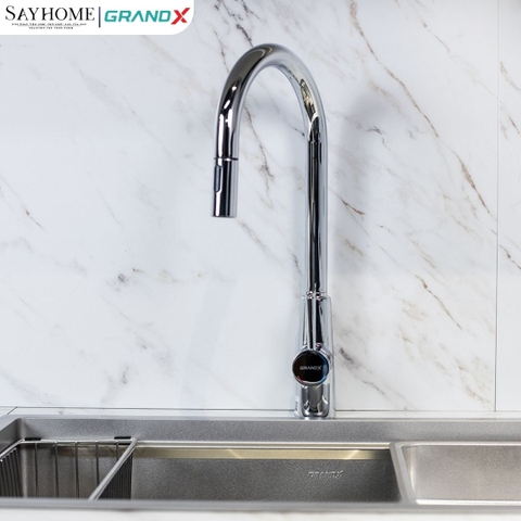 Vòi rửa chén GRANDX GXF03 DUAL SPRAY - Hàng chính hãng