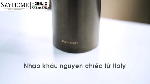 Vòi rửa chén NOBILI MANIA NB216LTB dây rút 1 chế độ - Hàng chính hãng