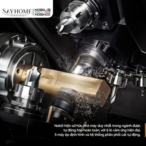 Vòi rửa chén NOBILI MANIA NB216LTB dây rút 1 chế độ - Hàng chính hãng