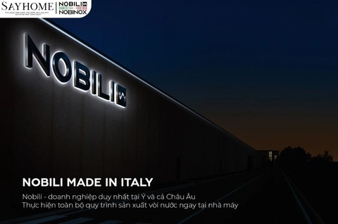 Vòi rửa chén NOBILI MANIA NB217B dây rút - Hàng chính hãng