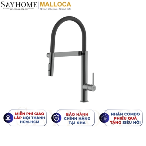 Vòi rửa chén MALLOCA K586SBS điều khiển không tiếp xúc - Hàng chính hãng