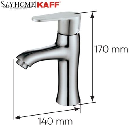 Vòi rửa Inox KAFF KF-FC83016 - Bảo hành chính hãng 3 năm