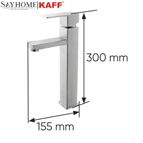 Vòi rửa Inox KAFF KF-FC83021 - Bảo hành chính hãng 3 năm