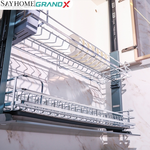 Giá bát nâng hạ Grand X XL.80EM/90EM thông minh Nan Oval - Hàng chính hãng