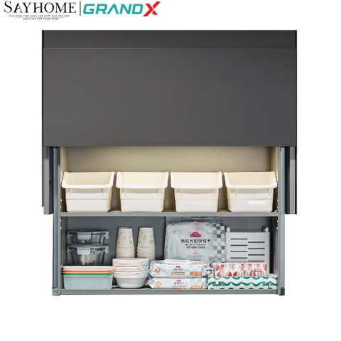 Giá gia vị  GrandX XL.80ET/90ET nâng hạ điện thông minh titanium - Hàng chính hãng