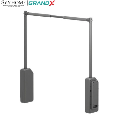 Giá nâng hạ điện GrandX XM.15E-Luxury treo quần áo cao cấp - Hàng chính hãng