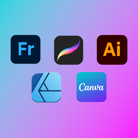 Top 5 ứng dụng thiết kế đồ họa tốt nhất trên iPad