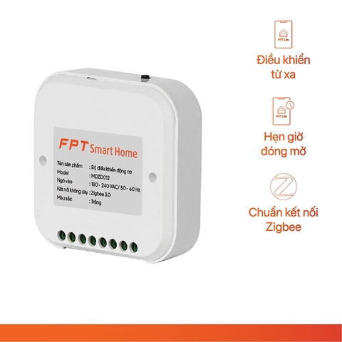 Bộ điều khiển rèm cửa nhà thông minh FPT