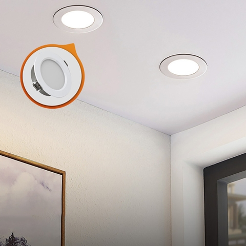 Đèn LED Downlight nhà thông minh FPT tròn cố định 9w