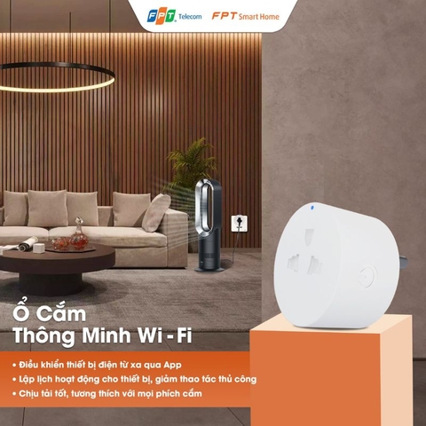 Ổ cắm nhà thông minh FPT Smart Home Wifi