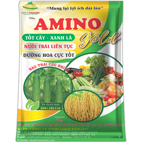 AMINO GOLD RAU MÀU