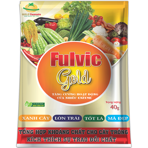 FULVIC GOLD RAU MÀU