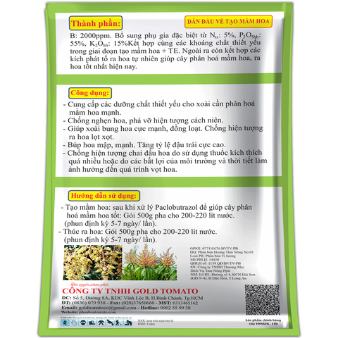 SIÊU TẠO MẦM HOA