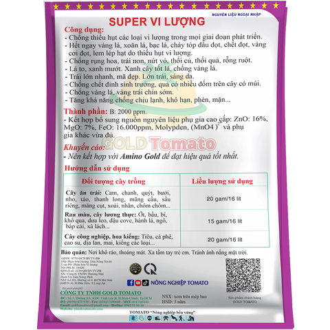 SUPER VI LƯỢNG