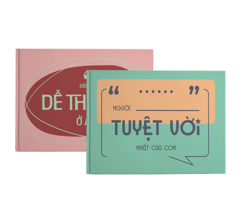 Combo 2 Sổ thiệp