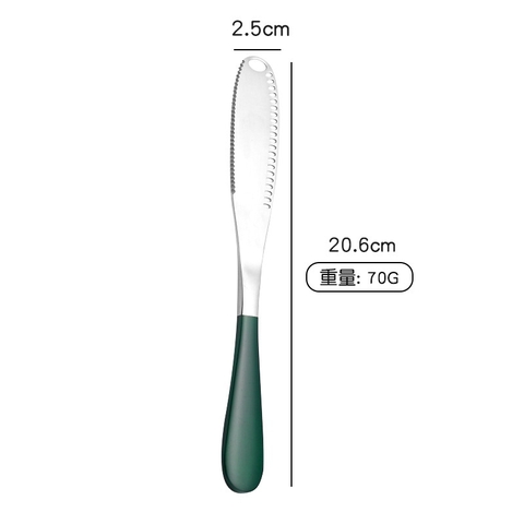 Dao phết bơ, mứt, pho mai, cắt bánh mì chuyên dụng bằng inox 304 chống gỉ mạ màu cực sang chảnh DPB01- Phukientuiloc