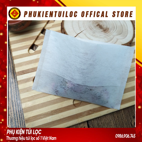 Combo 100 Túi lọc trà, cà phê bằng Giấy Gấp Miệng, nhiều kích thước- Phukientuiloc