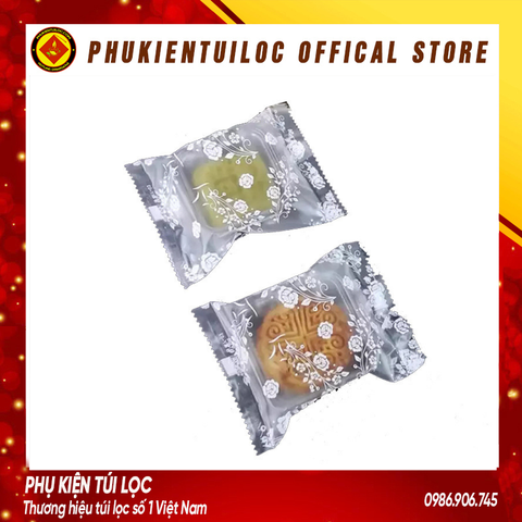 Set 100 túi đựng trà hoa, bánh ( hoa hồng) nhiều kích thước