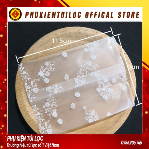 Set 100 túi đựng trà hoa, bánh ( hoa hồng) nhiều kích thước