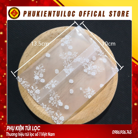 Set 100 túi đựng trà hoa, bánh ( hoa hồng) nhiều kích thước