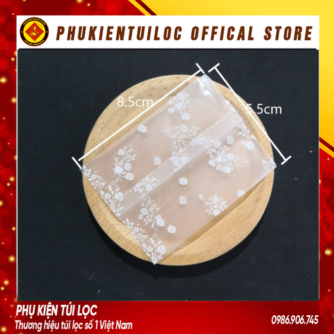 Set 100 túi đựng trà hoa, bánh ( hoa hồng) nhiều kích thước