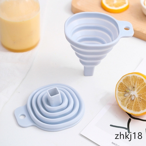 Phễu Silicon Gấp Gọn Tiện Lợi Rót Nước Rót Chất Lỏng Khô Ráo Sạch Sẽ- Phukientuiloc.com