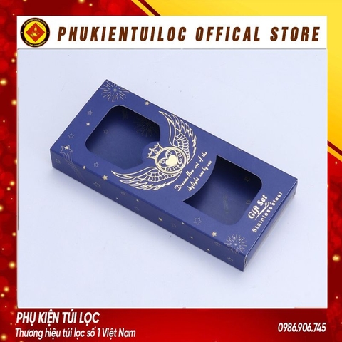 Hộp đựng thìa dĩa quà tặng màu hồng