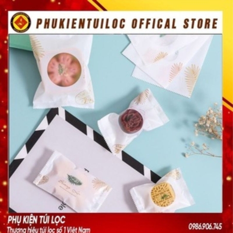Set 100 túi đựng bánh kẹo loại 1 dày dặn nhiều họa tiết nhiều kích thước