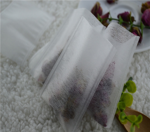 Combo 100 túi lọc trà sợi ngô không dây hàn nhiệt- nhiều kích thước