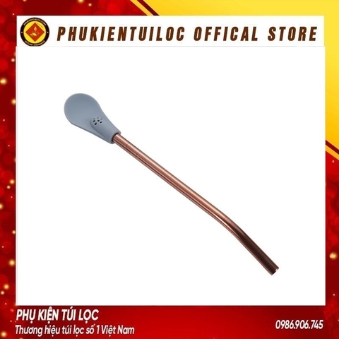 Thìa inox 304 kết hợp Silicone có thể tháo rời khuấy pha trà, cafe siêu tiện lợi