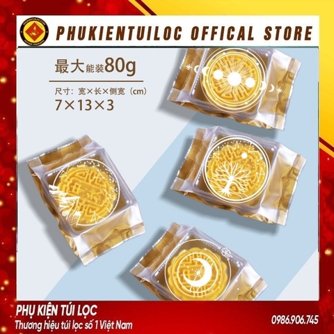 Combo 100 Túi đựng bánh nướng dẻo trung thu đa dạng mẫu mã 2022 nhiều kích thước- Phukientuiloc.com