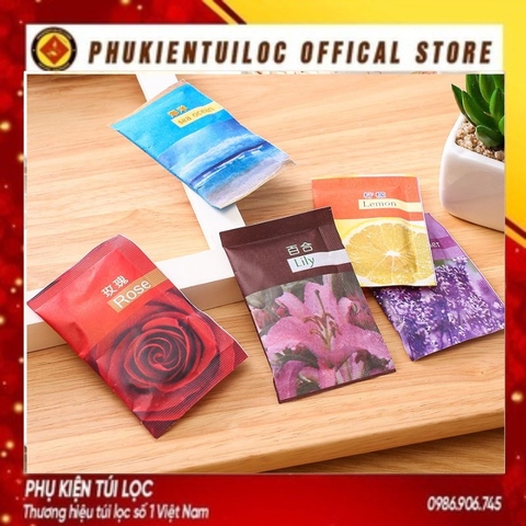 Túi Thơm Mini Hương Hoa/ Chống Ẩm Nấm Mốc Tủ Quần Áo, Giày Dép, Túi Ví- Phukientuiloc.com
