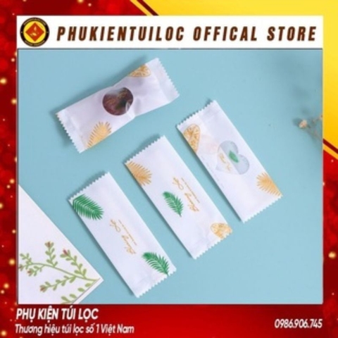 Set 100 túi đựng bánh kẹo loại 1 dày dặn nhiều họa tiết nhiều kích thước