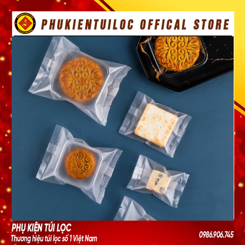 Set 100 Túi đựng trà hoa, bánh kẹo ( trắng mờ) nhiều kích thước