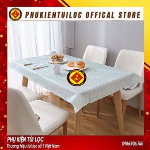 Khăn Trải Bàn Ô VUÔNG CARO Hàn Quốc, Thảm Picnic Vải Peva, Phông Nền Chụp Ảnh Vintage Trang Trí Bàn Học- Phukientuiloc.c
