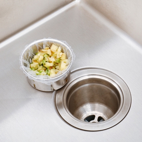 100 Túi Lọc Rác Bồn Rửa Chén Bát - Siêu Rẻ - HÀNG LOẠI 1 -Phukientuiloc