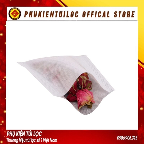 ( Sỉ) 100 Túi lọc trà không dây hàn nhiệt nhiều kích thước- Phukientuiloc