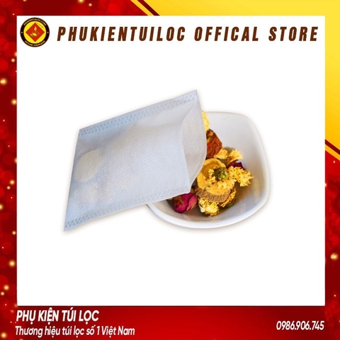( Sỉ) 100 Túi lọc trà không dây hàn nhiệt nhiều kích thước- Phukientuiloc
