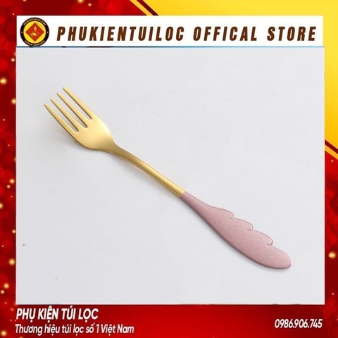 Thìa inox 304 pha trà dụng cụ pha cà phê muỗng cafe inox mạ vàng thiết kế hiện đại sáng trọng- Phukientuiloc.com