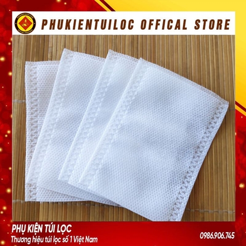 ( Sỉ) 100 Túi lọc trà không dây hàn nhiệt nhiều kích thước- Phukientuiloc