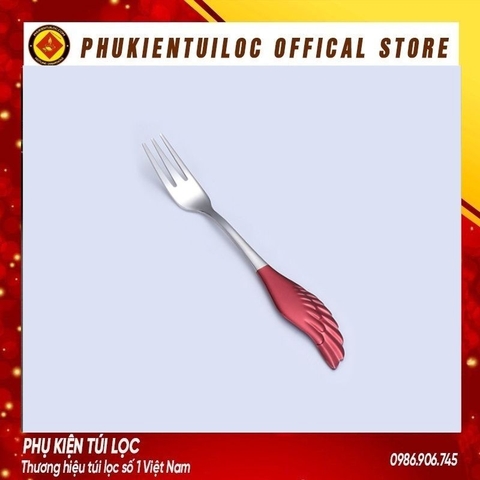 Thìa, dĩa cánh phượng inox 304 pha trà dụng cụ pha cà phê muỗng cafe inox 304 mạ vàng thiết kế hiện đại sáng trọng