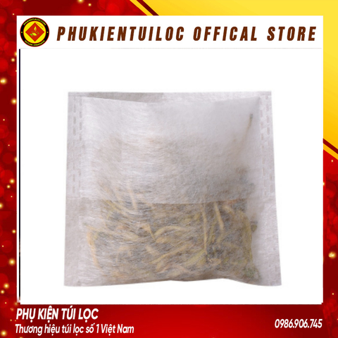 Combo 100 Túi lọc trà, cà phê bằng Giấy Gấp Miệng, nhiều kích thước- Phukientuiloc