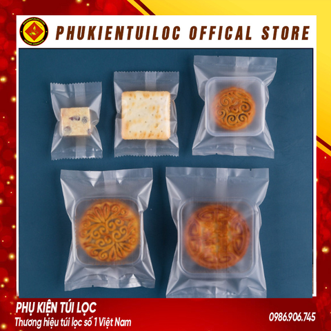 Set 100 Túi đựng trà hoa, bánh kẹo ( trắng mờ) nhiều kích thước