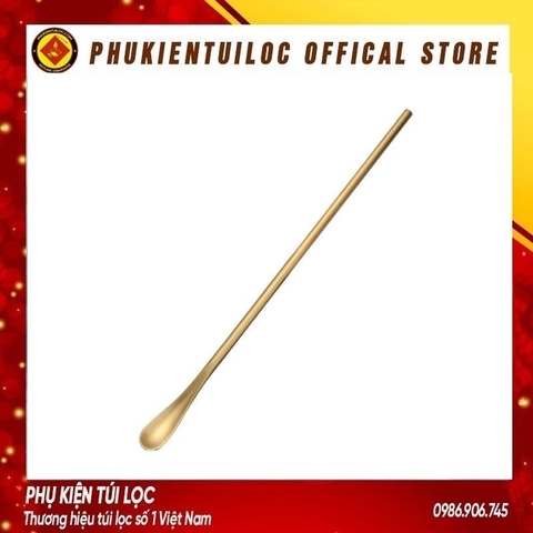 Thìa cán dài inox 304 pha trà dụng cụ pha cà phê muỗng cafe mạ vàng thiết kế hiện đại sáng trọng độ dài 13-26cm