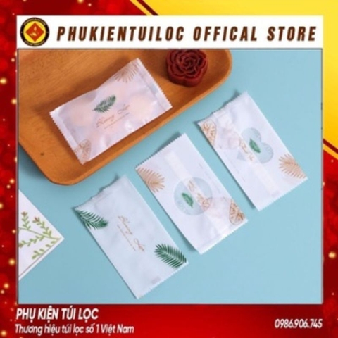 Set 100 túi đựng bánh kẹo loại 1 dày dặn nhiều họa tiết nhiều kích thước