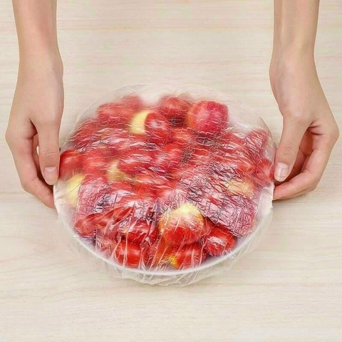 Màng bọc thực phẩm có túi gấu set 100 chiếc- Phukientuiloc.com