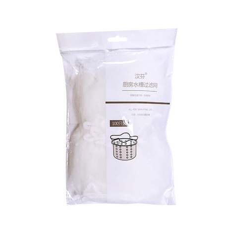 100 Túi Lọc Rác Bồn Rửa Chén Bát - Siêu Rẻ - HÀNG LOẠI 1 -Phukientuiloc